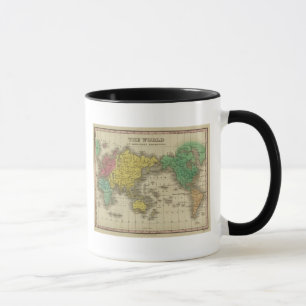 World On Mercator's Projection Mug