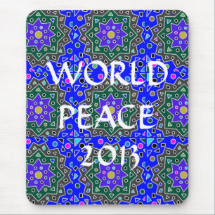 WORLD PEACE 2013 MOUSE MAT