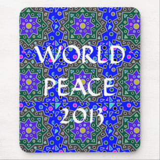 WORLD PEACE 2013 MOUSE MAT