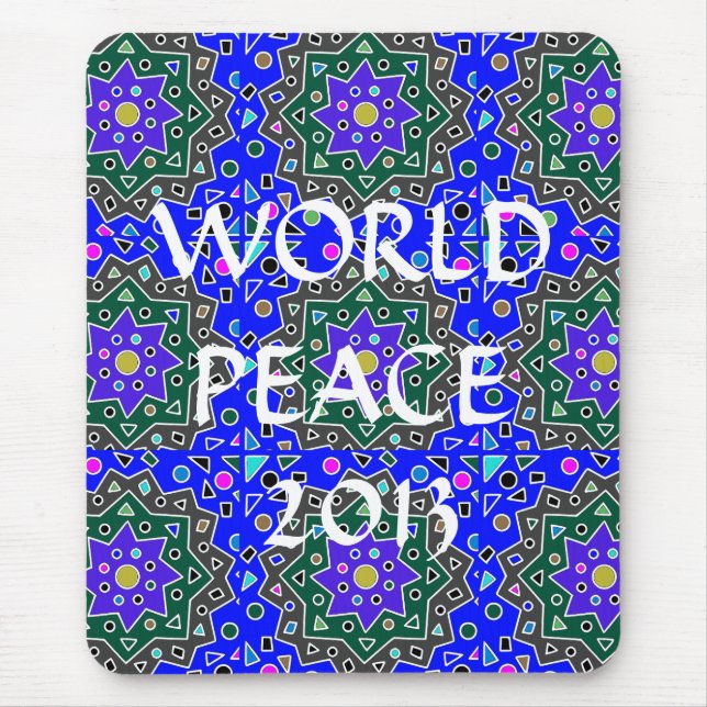WORLD PEACE 2013 MOUSE MAT (Front)