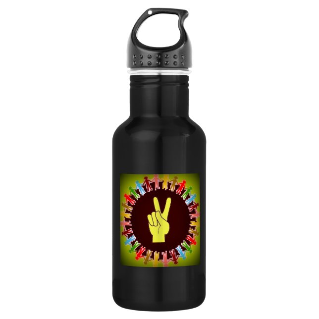 WORLD PEACE 532 ML WATER BOTTLE (Front)
