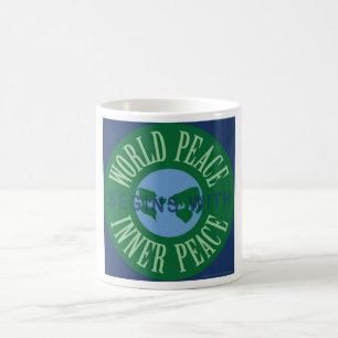 World Peace Begins With Inner Peace Mug
