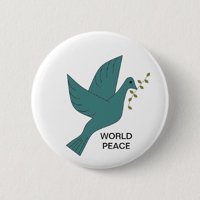 WORLD PEACE BUTTON (Front)