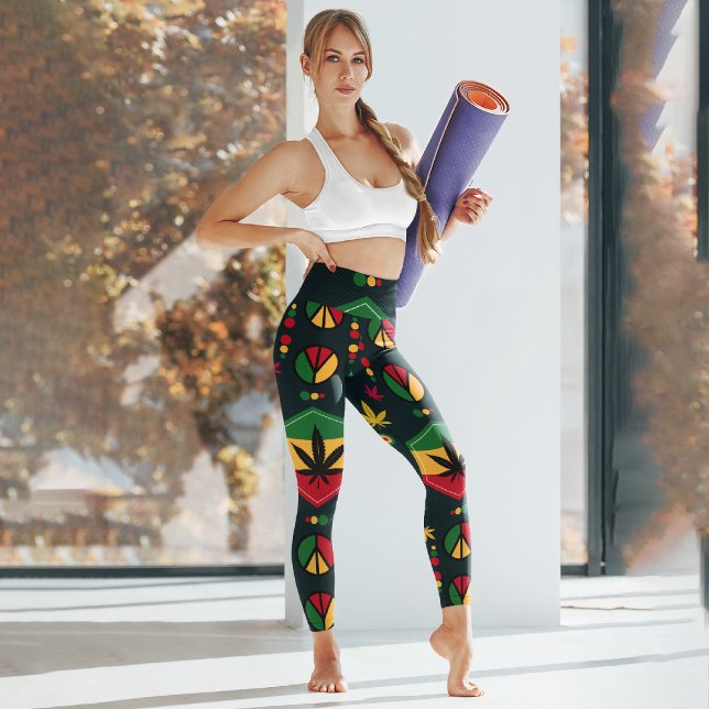 World Peace Capri Leggings (Creator Uploaded)