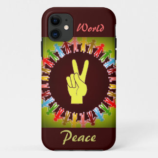 WORLD PEACE iPhone 11 CASE