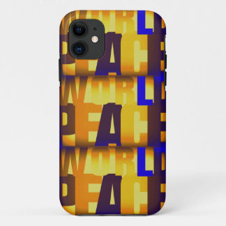 WORLD PEACE iPhone 11 CASE