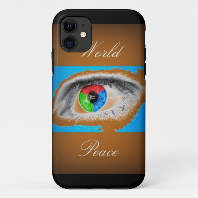 WORLD PEACE Case-Mate iPhone CASE (Back)