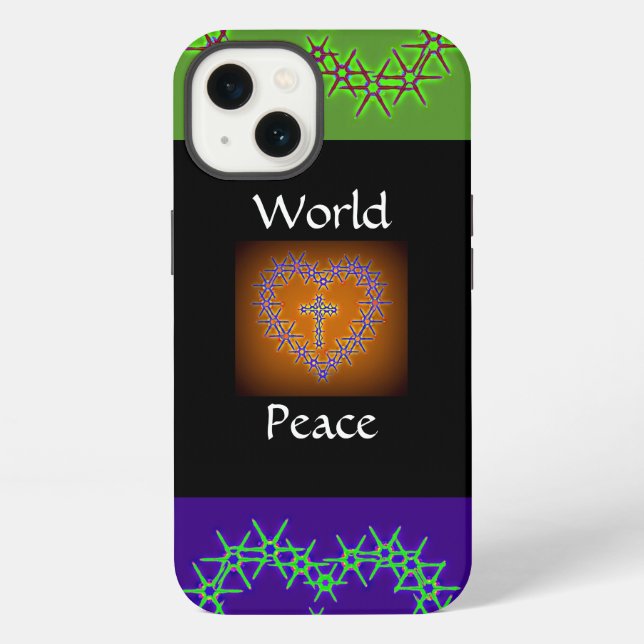 WORLD PEACE Case-Mate iPhone CASE (Back)