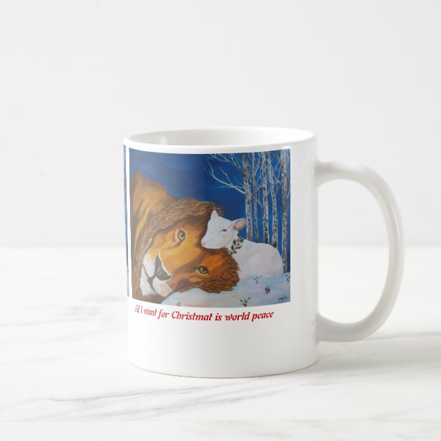 world peace coffee mug (Right)