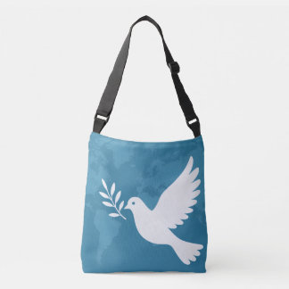 world peace crossbody bag