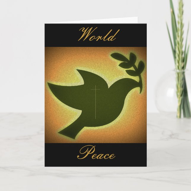 WORLD PEACE HOLIDAY CARD (Front)