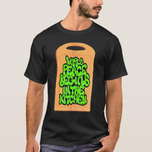 World Peace in the Kitchen Vegan Squad Plant Based T-Shirt