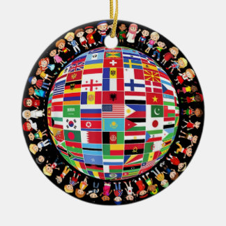 World Peace International Day Ceramic Tree Decoration