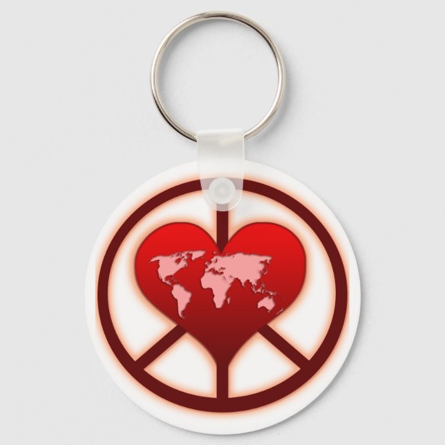 World Peace Key Ring (Front)