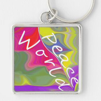 WORLD PEACE KEY RING