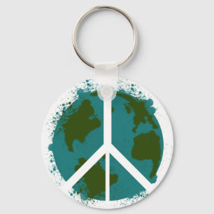 World Peace Key Ring