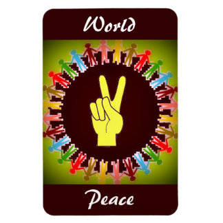 WORLD PEACE MAGNET