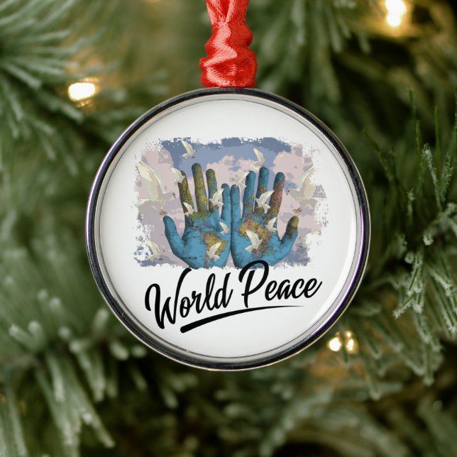 World Peace    Metal Tree Decoration (Tree)