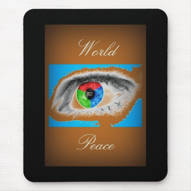 WORLD PEACE MOUSE MAT (Front)