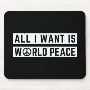 World Peace Mouse Mat