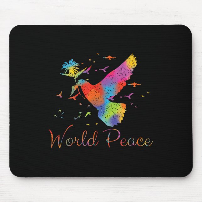 World Peace  Mouse Mat (Front)