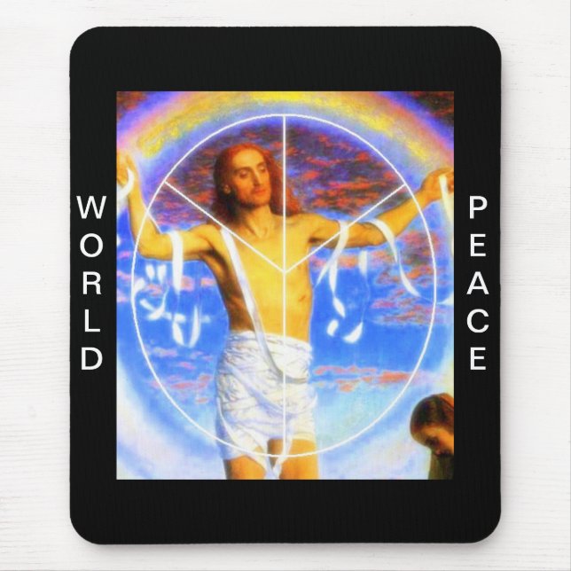WORLD PEACE MOUSE MAT (Front)