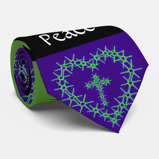 WORLD PEACE NECK TIE (Rolled)