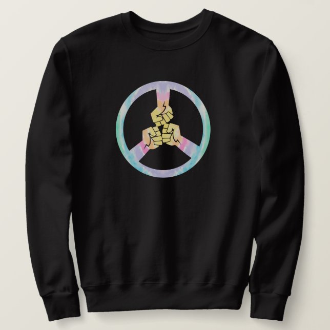 World Peace-No More Wars  Sweatshirt (Design Front)