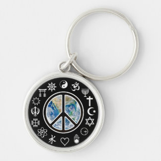 World Peace - Peace on Earth Key Ring