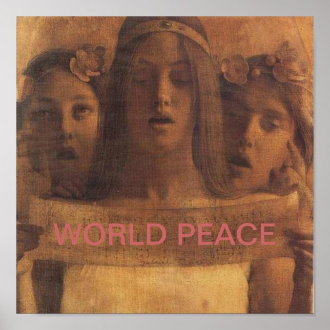 WORLD PEACE POSTER (Front)