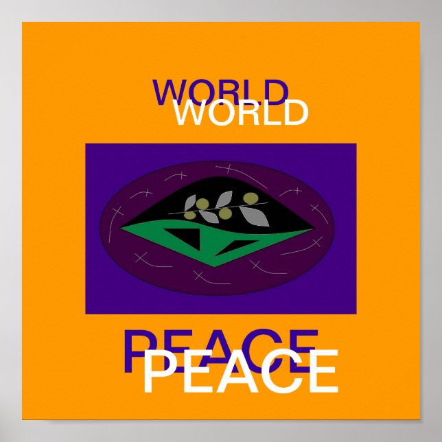 WORLD PEACE POSTER (Front)