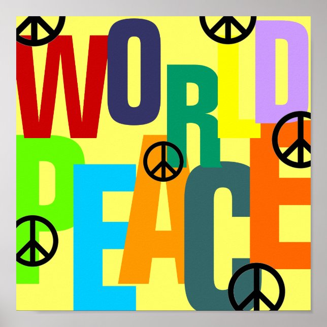 WORLD PEACE POSTER (Front)