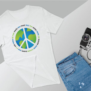 World Peace Sign Inspirational T-Shirt