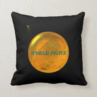 World Peace Throw Pillow
