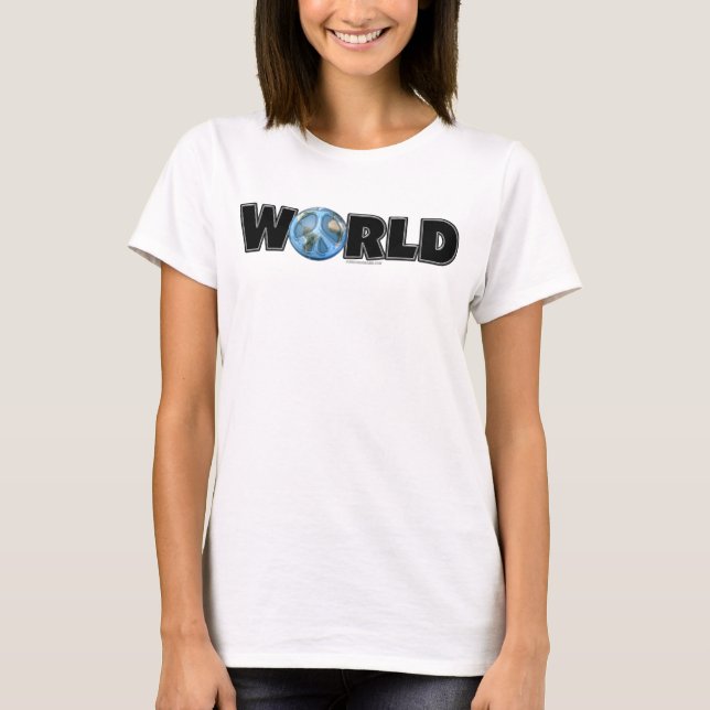 World Peace Too T-Shirt (Front)