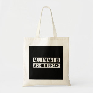 World Peace Tote Bag