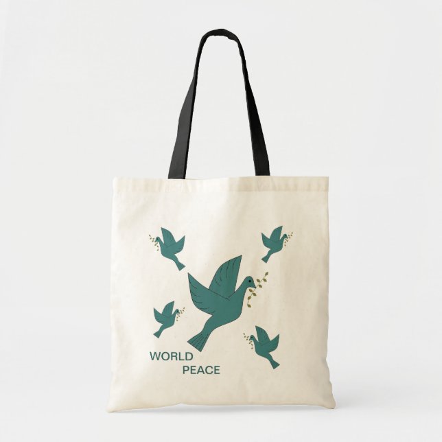 WORLD PEACE TOTE BAG (Front)
