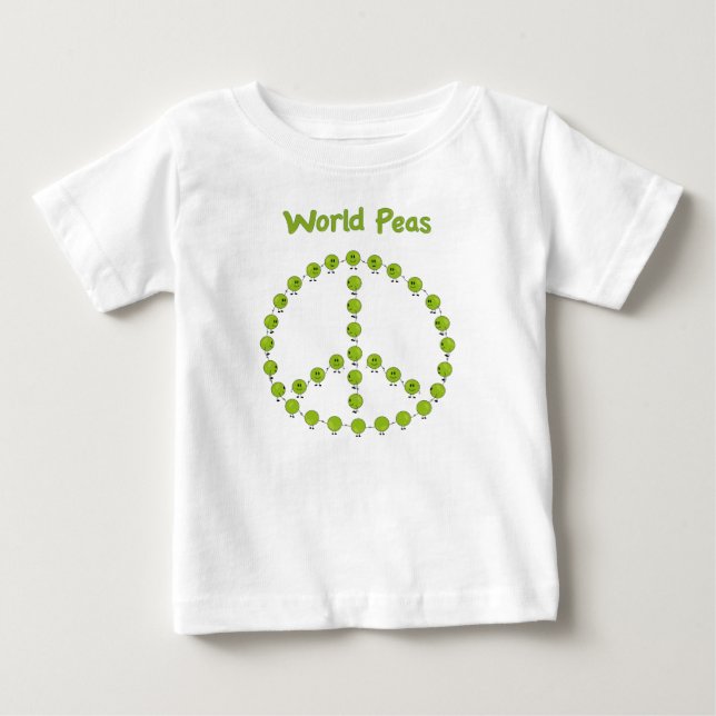 World Peas Baby T-Shirt (Front)