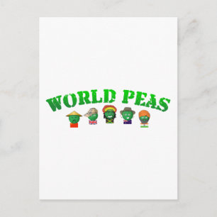 World Peas Postcard