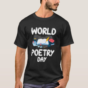 World Poetry Day UNESCO T-Shirt