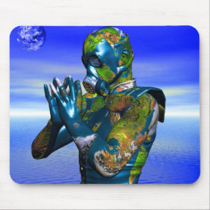 World Pollution Mouse Mat