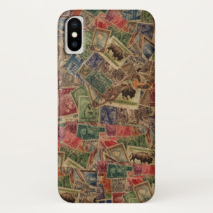 World Postage Stamps Collection iPhone X Case