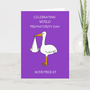 World Prematurity Day November 17th Card