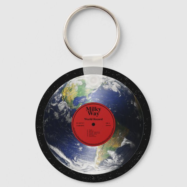 World Record Key Ring (Front)