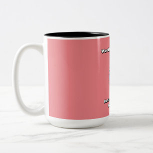 World Refugee Day. Refugees Welcome. Two-Tone Coffee Mug