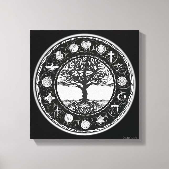 World Religions Canvas Print (Front)