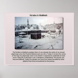 World Religions, Islam, Ka'aba, Makkah Poster