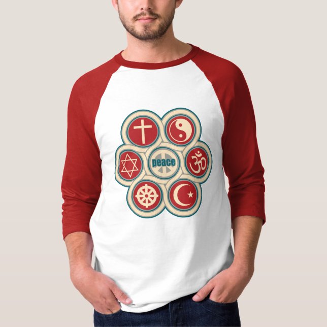 World Religious Peace T-Shirt (Front)