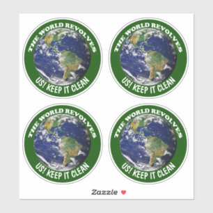 World Revolves Around Us Keep It Clean 4 on 1