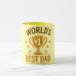 World’s #1 Best Dad Gift – Unique Father’s Day Mug